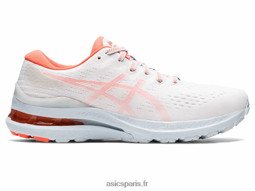 femmes Asics gel-kayano 28 BXL8B23153 blanc/corail flash