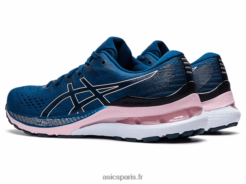 femmes Asics gel-kayano 28 BXL8B23537 bleu mako/rose pâle
