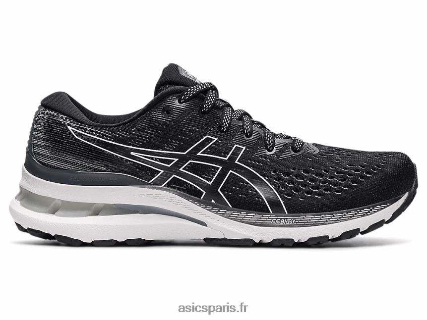 femmes Asics gel-kayano 28 BXL8B23915 noir blanc