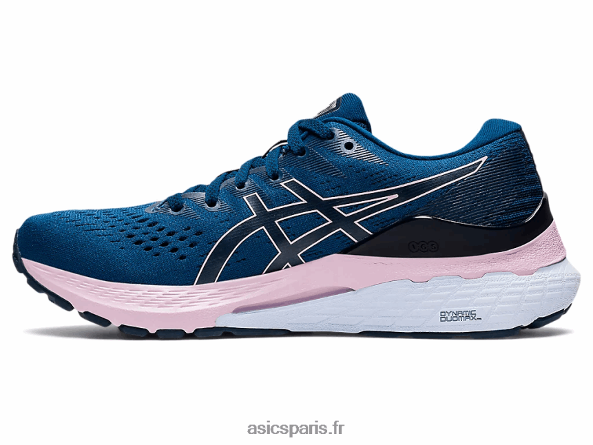 femmes Asics gel-kayano 28 large BXL8B23553 bleu mako/rose pâle
