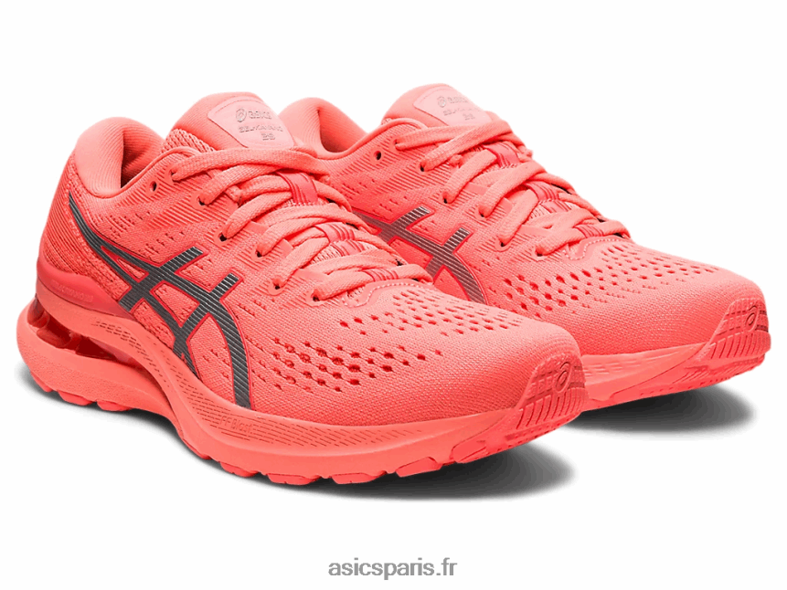 femmes Asics gel-kayano 28 lite-show BXL8B23415 lite show/soleil corail