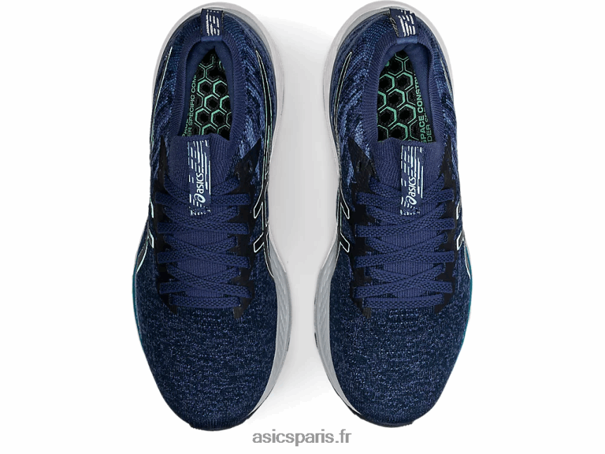 femmes Asics gel-kayano 28 mk BXL8B23623 bleu français/glace fraîche