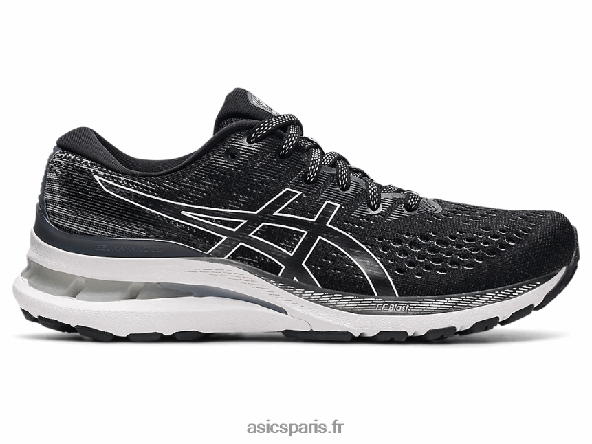 femmes Asics gel-kayano 28 étroit BXL8B23866 noir blanc