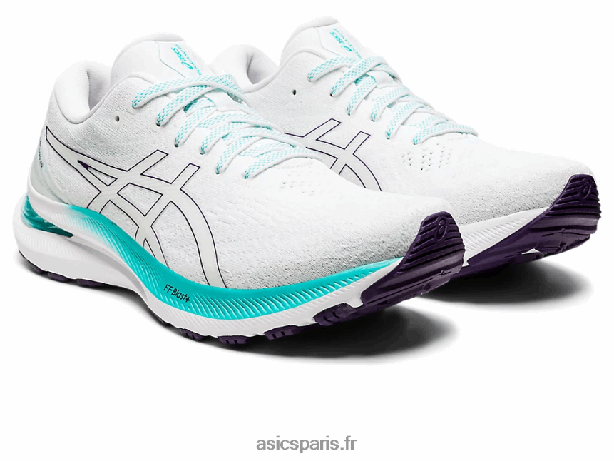 femmes Asics gel-kayano 29 BXL8B22585 blanc/verre de mer