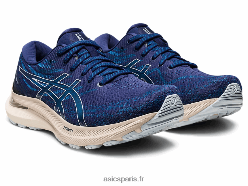 femmes Asics gel-kayano 29 large BXL8B22463 bleu indigo/ciel