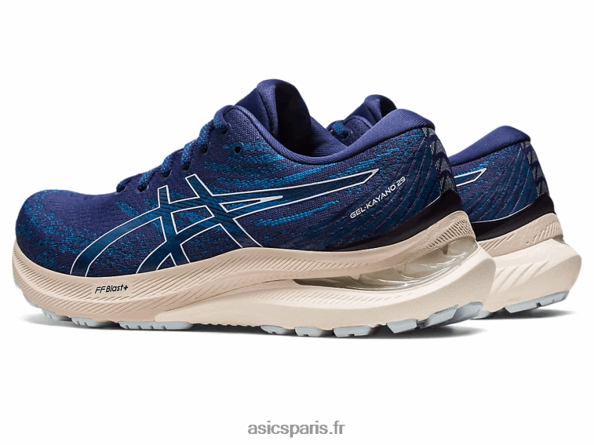 femmes Asics gel-kayano 29 large BXL8B22463 bleu indigo/ciel