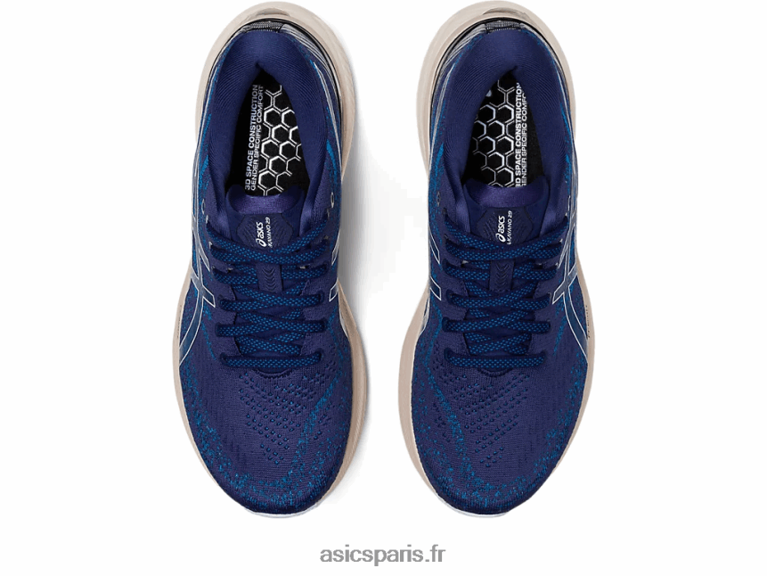 femmes Asics gel-kayano 29 large BXL8B22463 bleu indigo/ciel