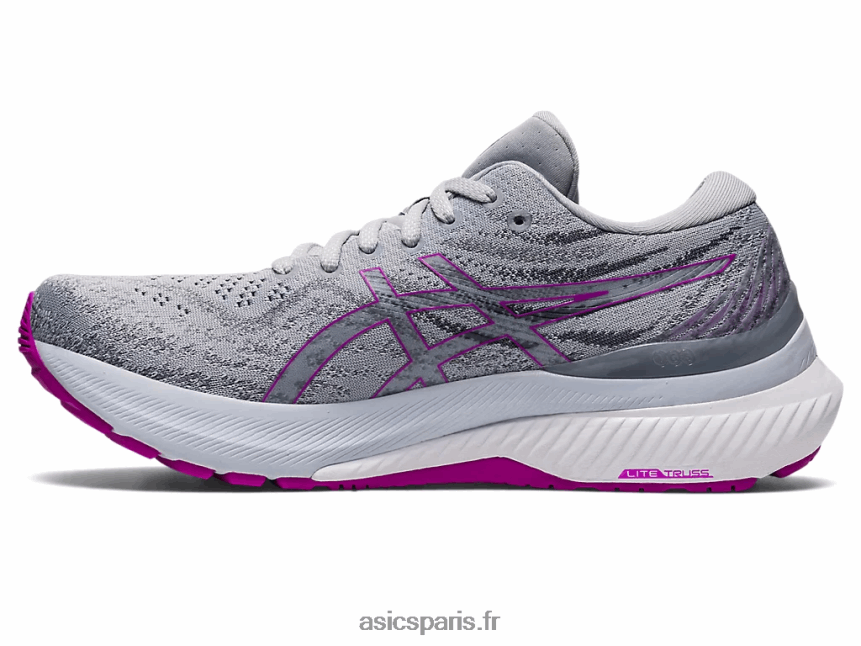 femmes Asics gel-kayano 29 large BXL8B23128 gris piémont/orchidée