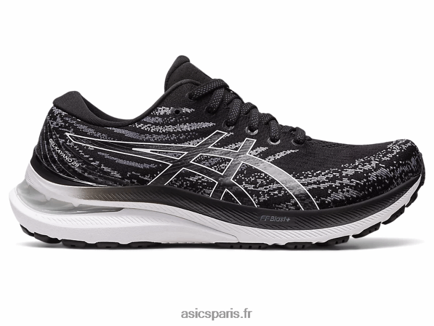 femmes Asics gel-kayano 29 large BXL8B23131 noir blanc