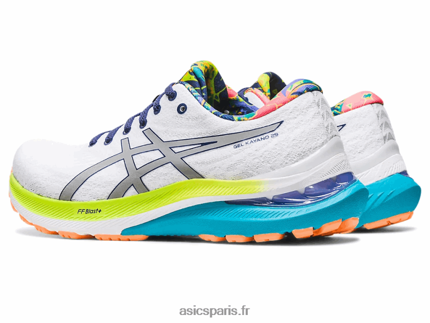 femmes Asics gel-kayano 29 lite-show BXL8B22257 zeste de citron vert/spectacle léger