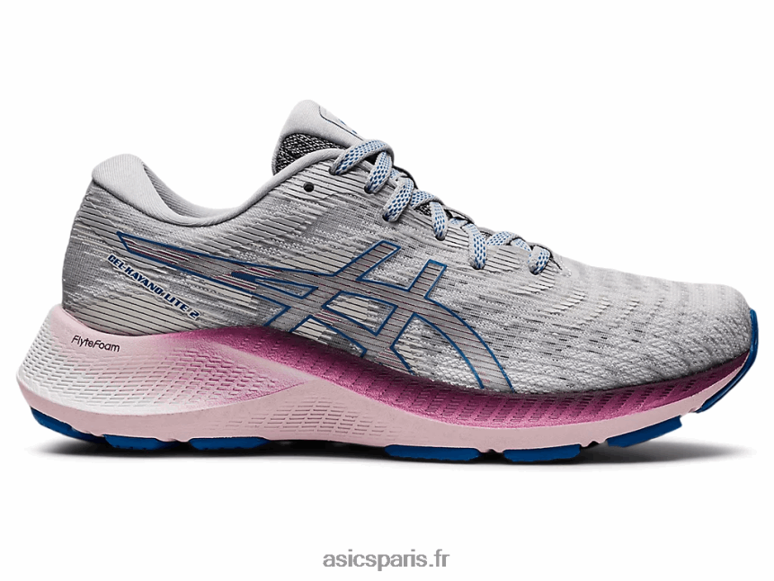 femmes Asics gel-kayano lite 2 BXL8B23227 gris piémont/promenade lac