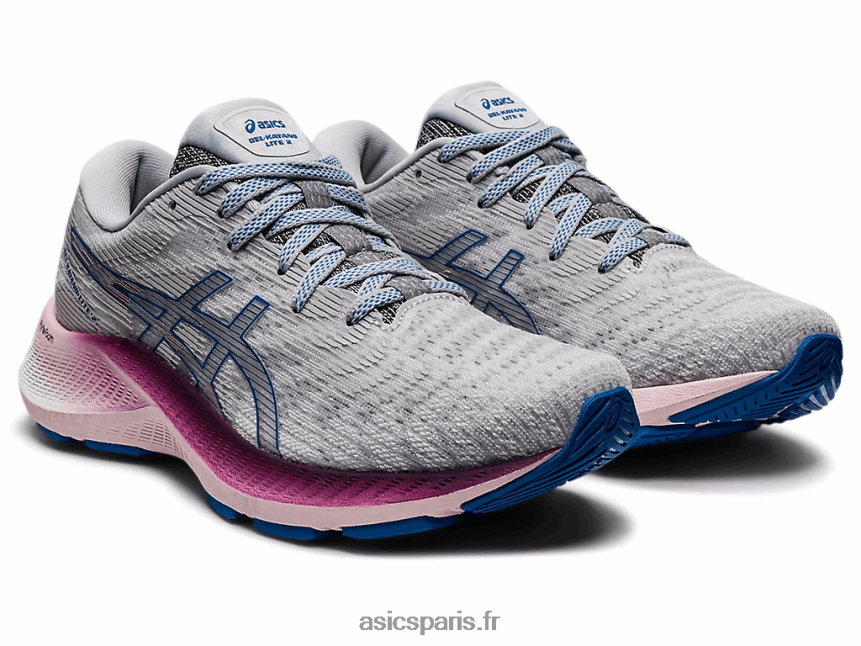 femmes Asics gel-kayano lite 2 BXL8B23227 gris piémont/promenade lac