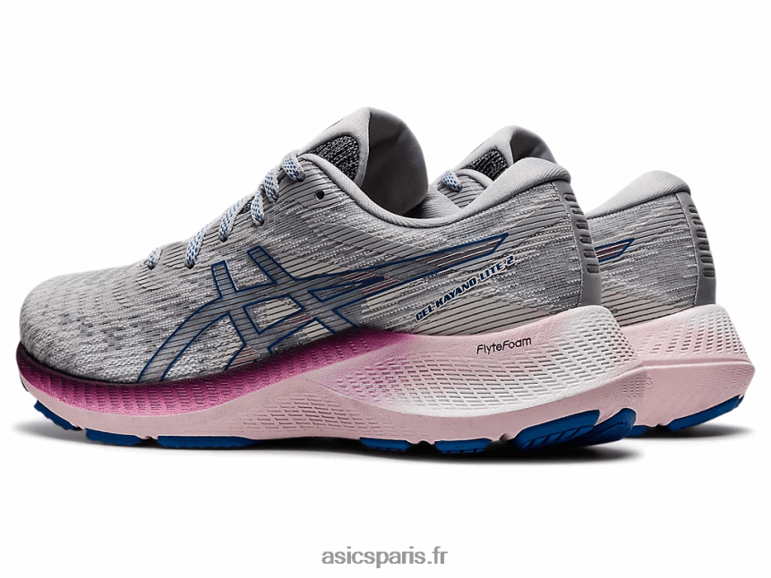 femmes Asics gel-kayano lite 2 BXL8B23227 gris piémont/promenade lac