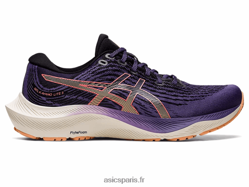 femmes Asics gel-kayano lite 3 BXL8B22619 violet poussiéreux/dune d'été