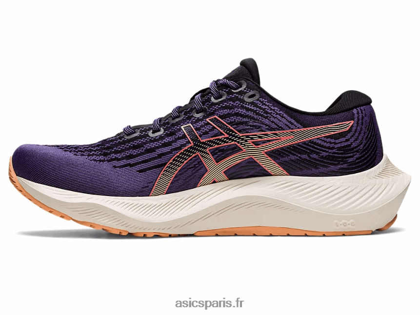 femmes Asics gel-kayano lite 3 BXL8B22619 violet poussiéreux/dune d\'été