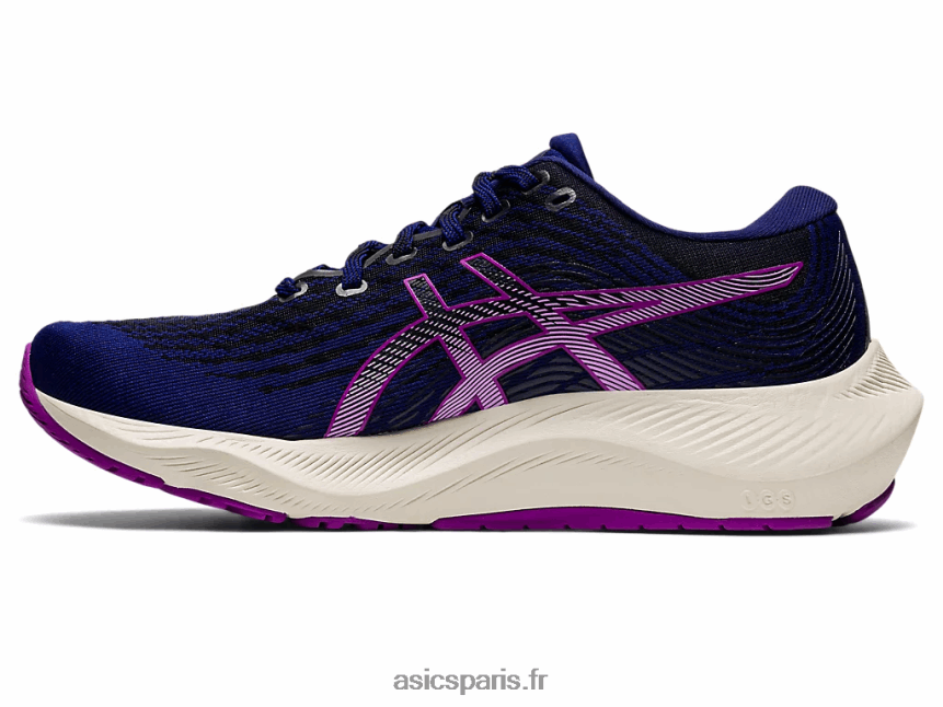 femmes Asics gel-kayano lite 3 BXL8B22760 bleu marine/orchidée