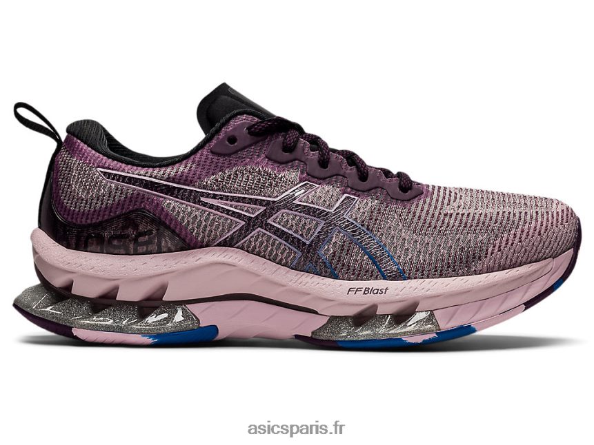 femmes Asics gel-kinsei souffle le BXL8B23470 prune profond/rose à peine