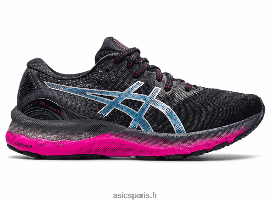 femmes Asics gel-nimbus 23 BXL8B23874 noir/argent pur