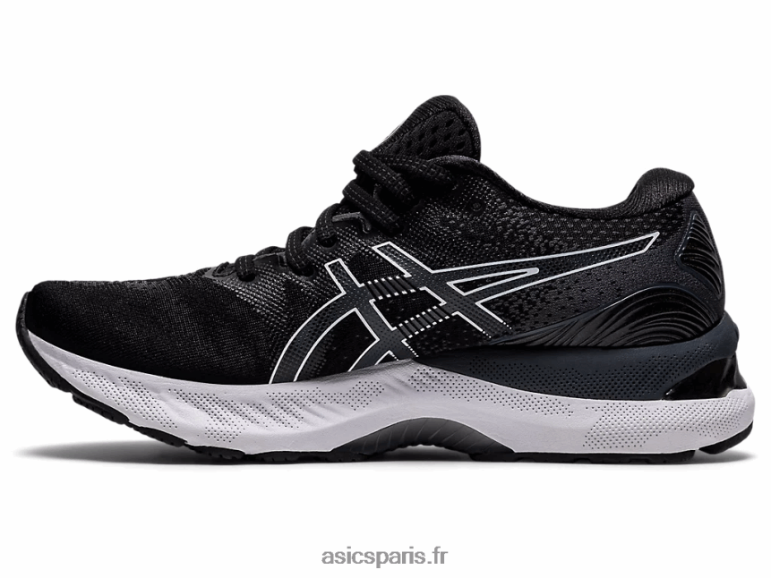 femmes Asics gel-nimbus 23 de large BXL8B24011 noir blanc