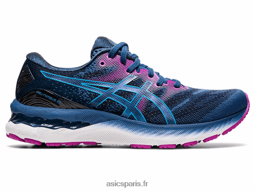 femmes Asics gel-nimbus 23 de large BXL8B24012 grand requin/aqua numérique