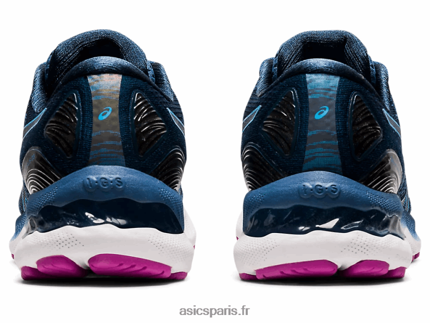 femmes Asics gel-nimbus 23 de large BXL8B24012 grand requin/aqua numérique