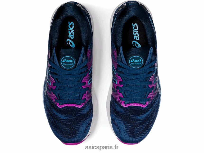 femmes Asics gel-nimbus 23 de large BXL8B24012 grand requin/aqua numérique