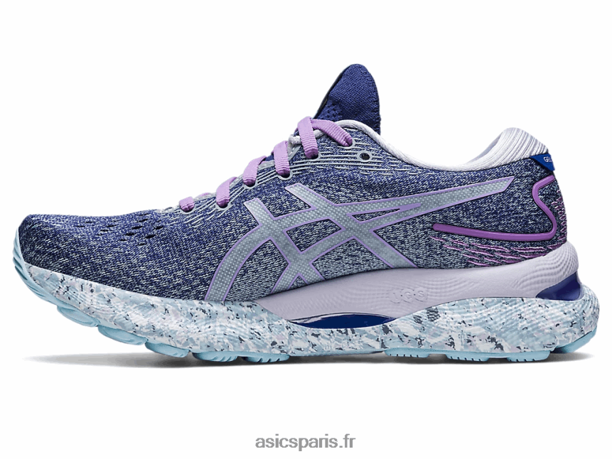 femmes Asics gel-nimbus 24 BXL8B22589 bleu crépuscule/blanc