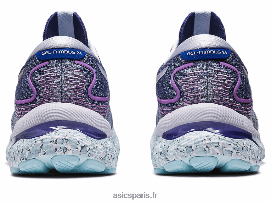femmes Asics gel-nimbus 24 BXL8B22589 bleu crépuscule/blanc
