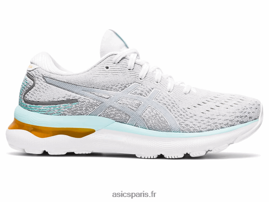 femmes Asics gel-nimbus 24 BXL8B23234 blanc/argent pur