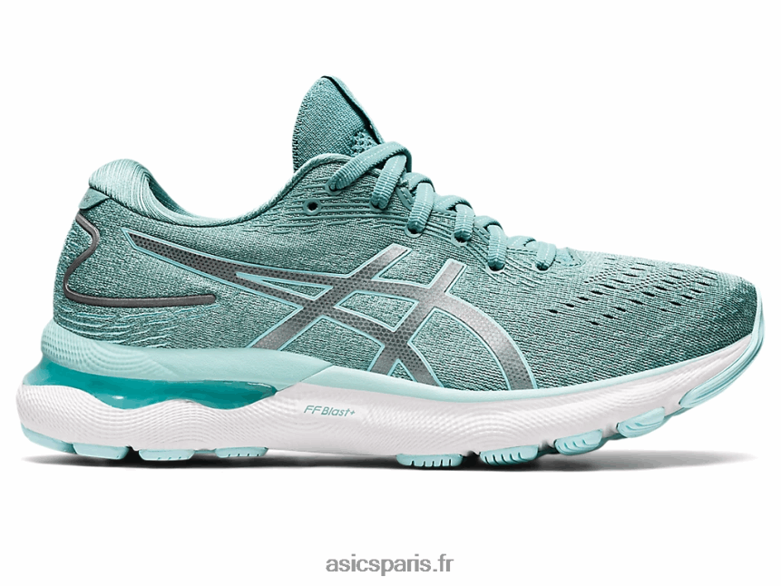 femmes Asics gel-nimbus 24 BXL8B23544 sauge/bleu clair