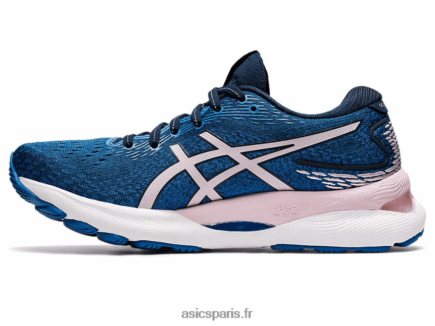 femmes Asics gel-nimbus 24 BXL8B23546 bleu français/rose pâle