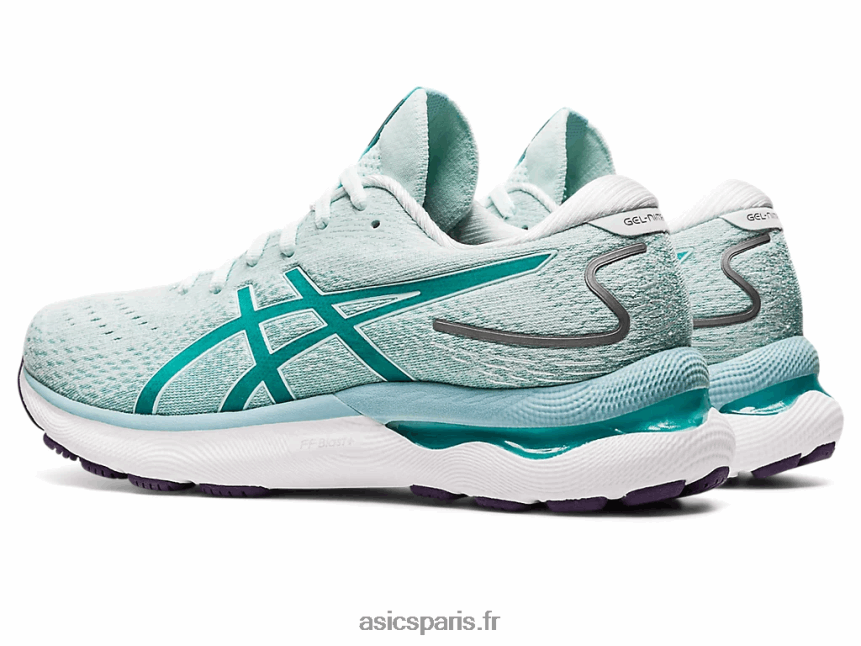 femmes Asics gel-nimbus 24 de large BXL8B22877 mer apaisante/verre de mer
