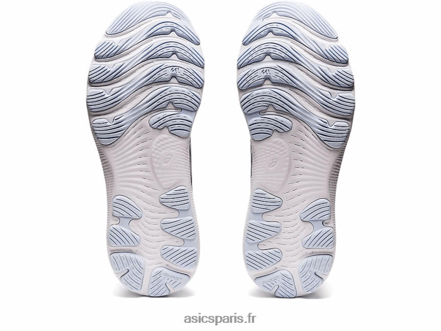 femmes Asics gel-nimbus 24 de large BXL8B22960 gris piémont/blanc