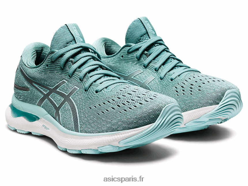 femmes Asics gel-nimbus 24 de large BXL8B23428 sauge/bleu clair