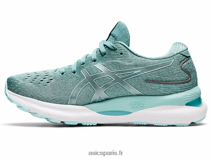 femmes Asics gel-nimbus 24 de large BXL8B23428 sauge/bleu clair