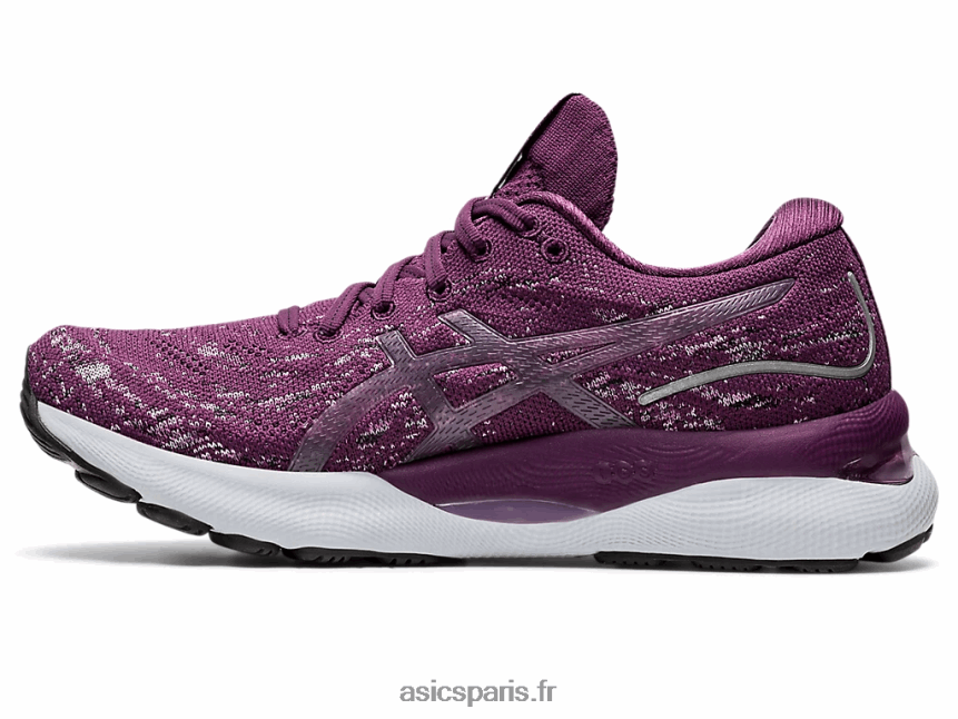 femmes Asics gel-nimbus 24 mk BXL8B23485 prune profond/quartz rose