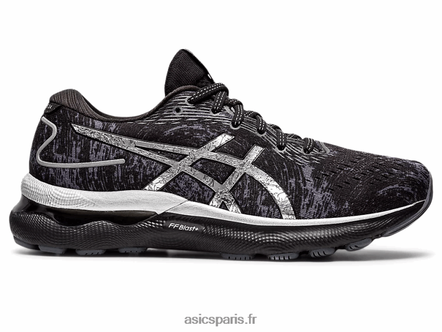 femmes Asics gel-nimbus 24 platine BXL8B23447 gris porteur/argent pur