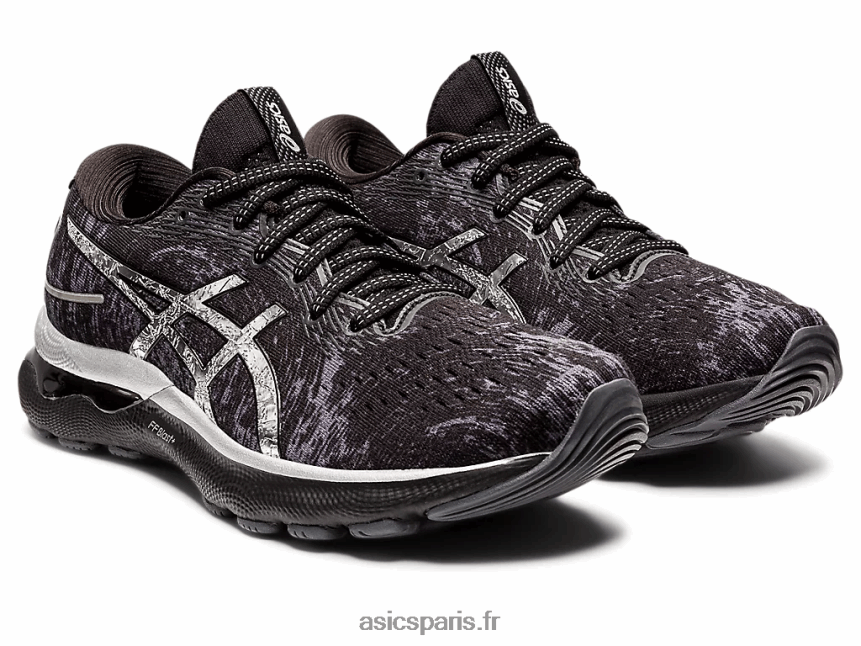 femmes Asics gel-nimbus 24 platine BXL8B23447 gris porteur/argent pur