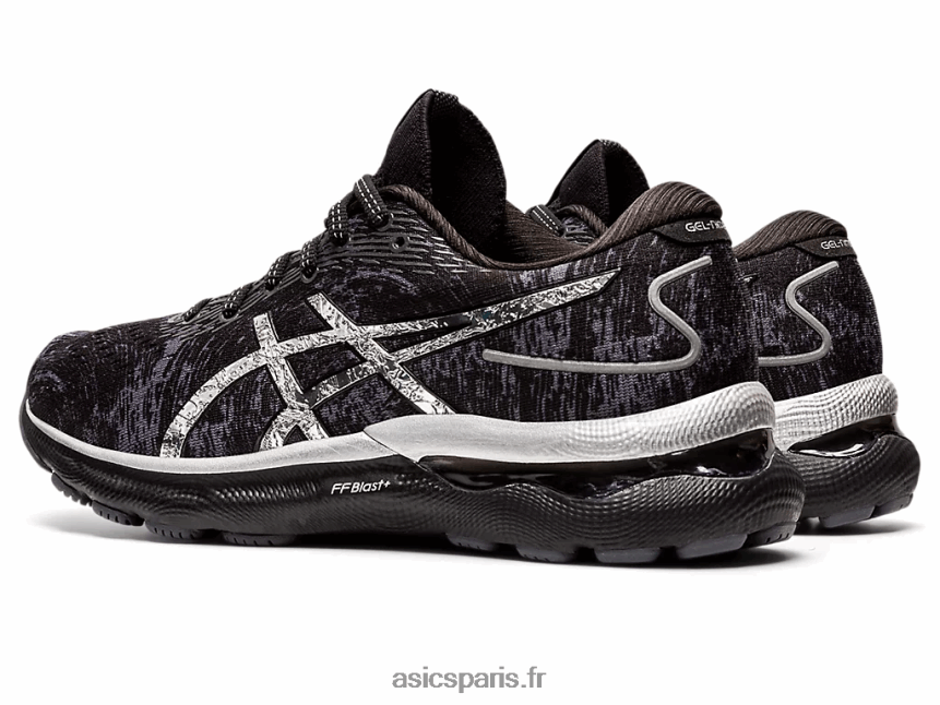 femmes Asics gel-nimbus 24 platine BXL8B23447 gris porteur/argent pur