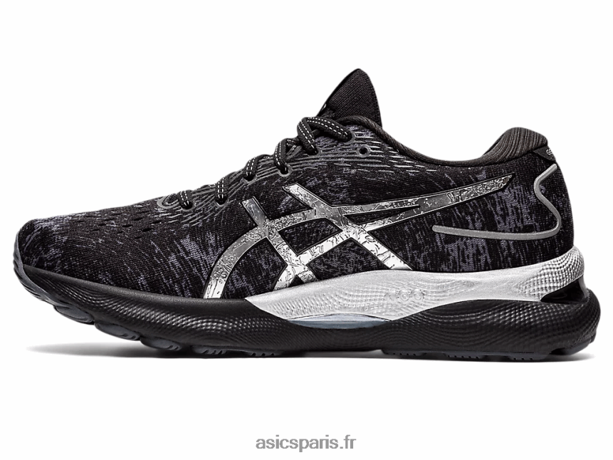 femmes Asics gel-nimbus 24 platine BXL8B23447 gris porteur/argent pur