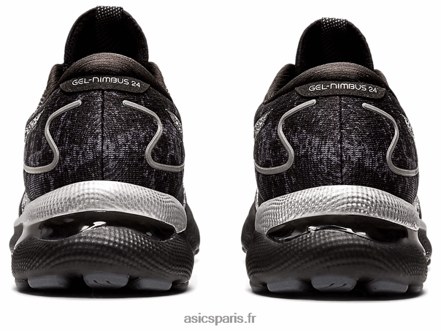 femmes Asics gel-nimbus 24 platine BXL8B23447 gris porteur/argent pur