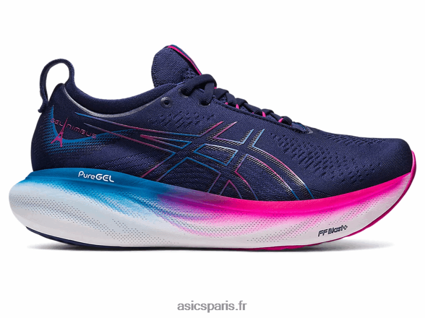 femmes Asics gel-nimbus 25 BXL8B22138 bleu indigo/rose rave