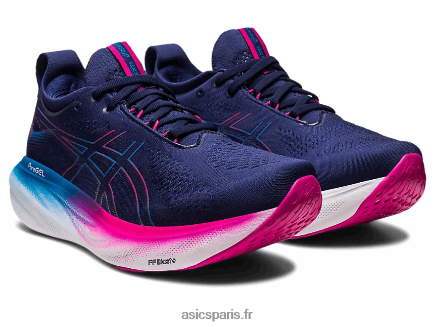 femmes Asics gel-nimbus 25 BXL8B22138 bleu indigo/rose rave
