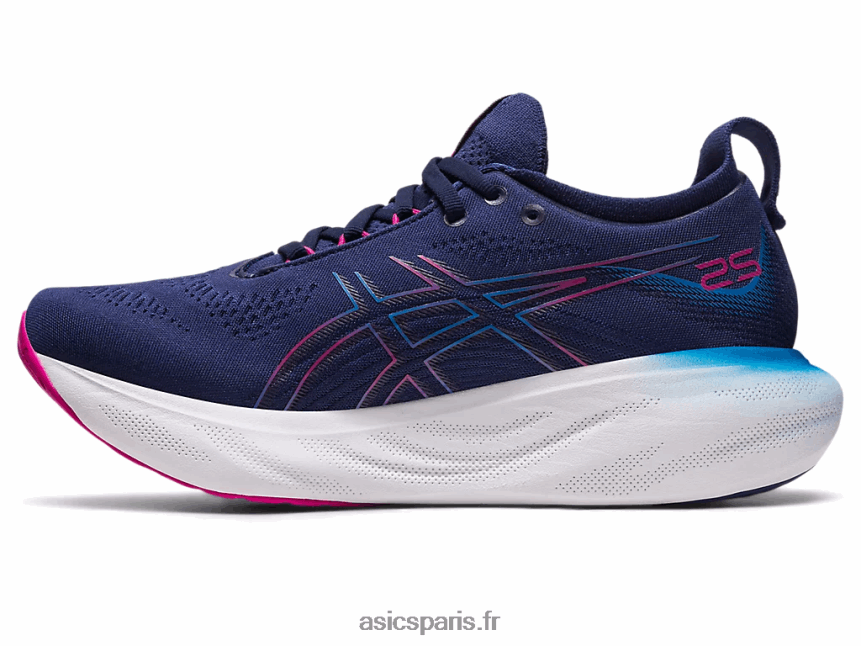 femmes Asics gel-nimbus 25 BXL8B22138 bleu indigo/rose rave