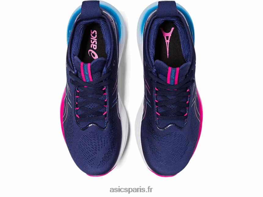 femmes Asics gel-nimbus 25 BXL8B22138 bleu indigo/rose rave
