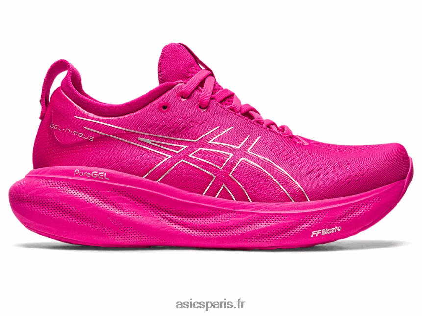 femmes Asics gel-nimbus 25 BXL8B22367 rose rave/argent pur
