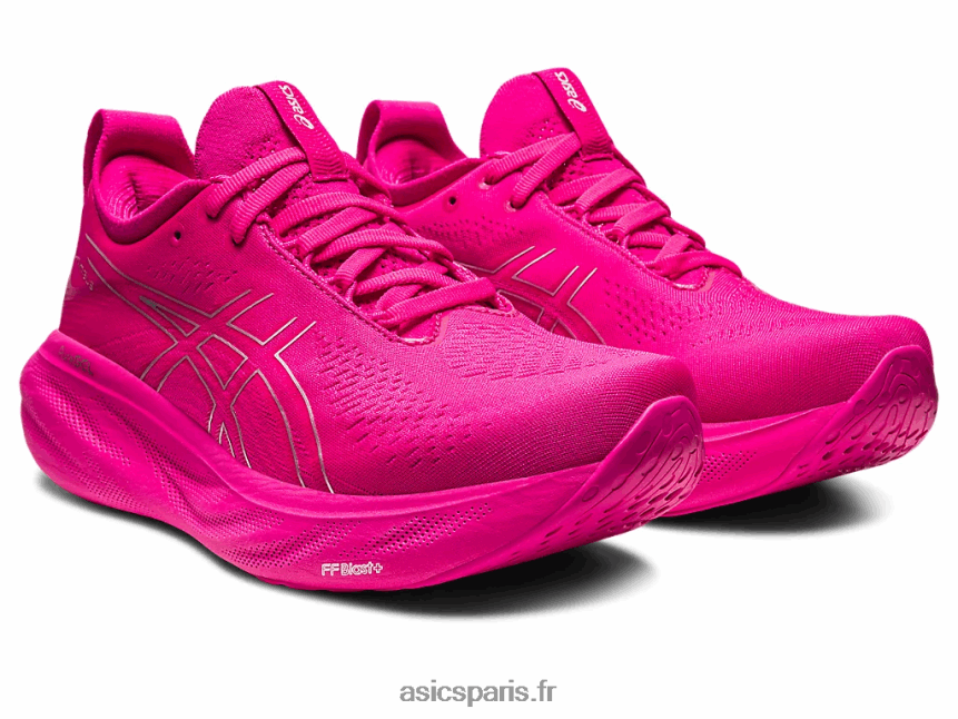 femmes Asics gel-nimbus 25 BXL8B22367 rose rave/argent pur