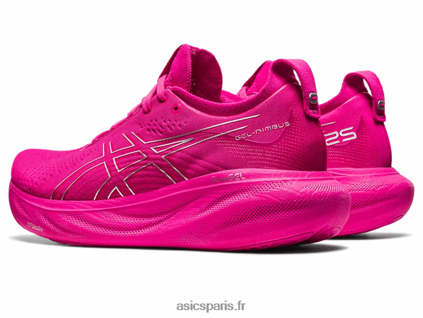 femmes Asics gel-nimbus 25 BXL8B22367 rose rave/argent pur
