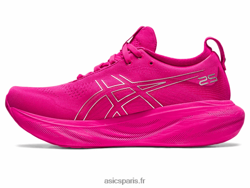 femmes Asics gel-nimbus 25 BXL8B22367 rose rave/argent pur