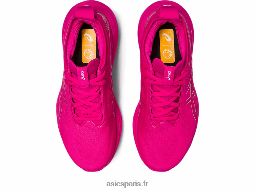 femmes Asics gel-nimbus 25 BXL8B22367 rose rave/argent pur